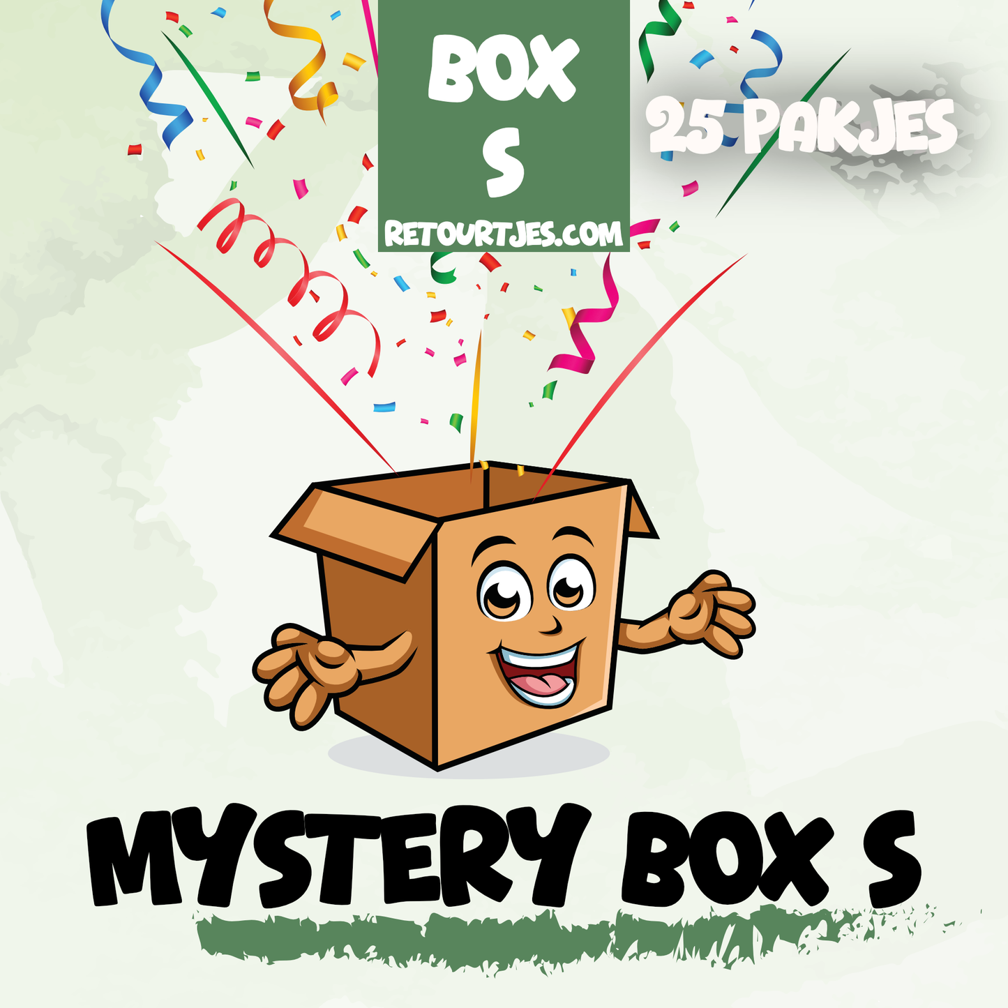 Mystery box S - 25 pakjes