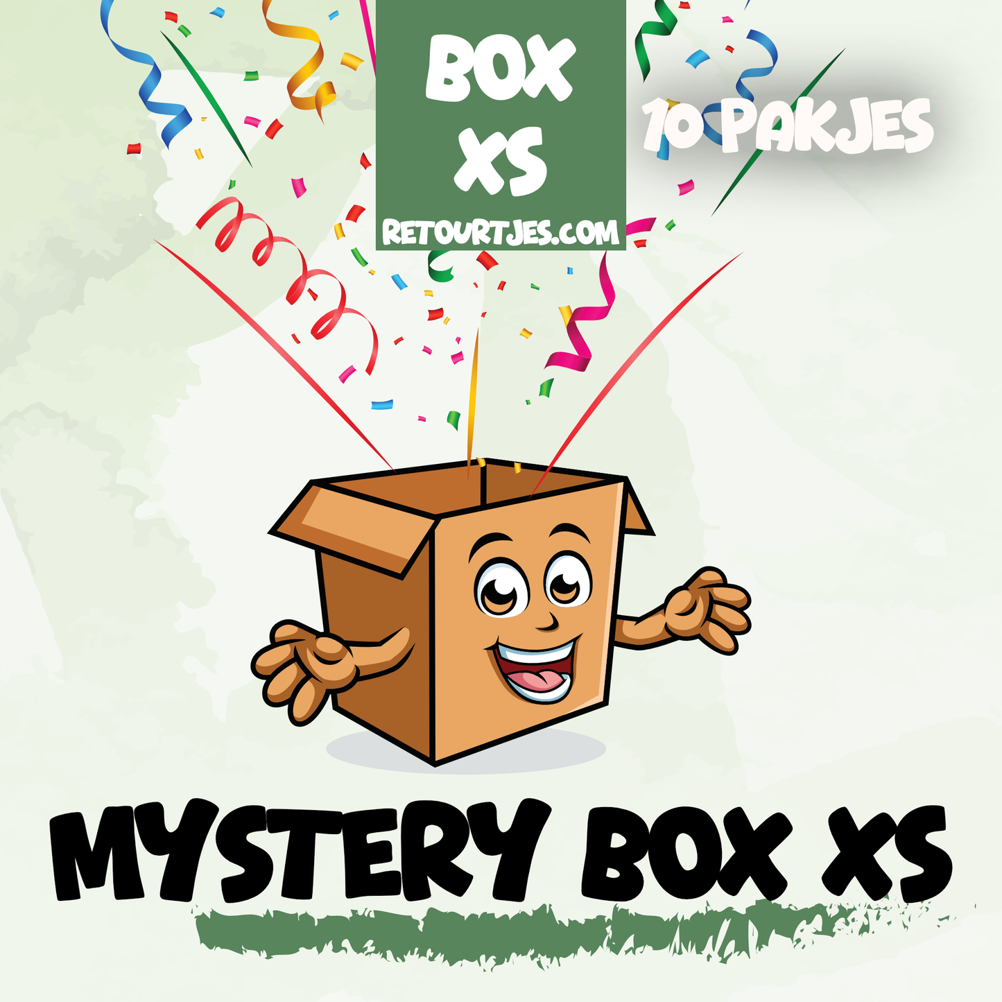 Mystery box XS - 10 pakjes
