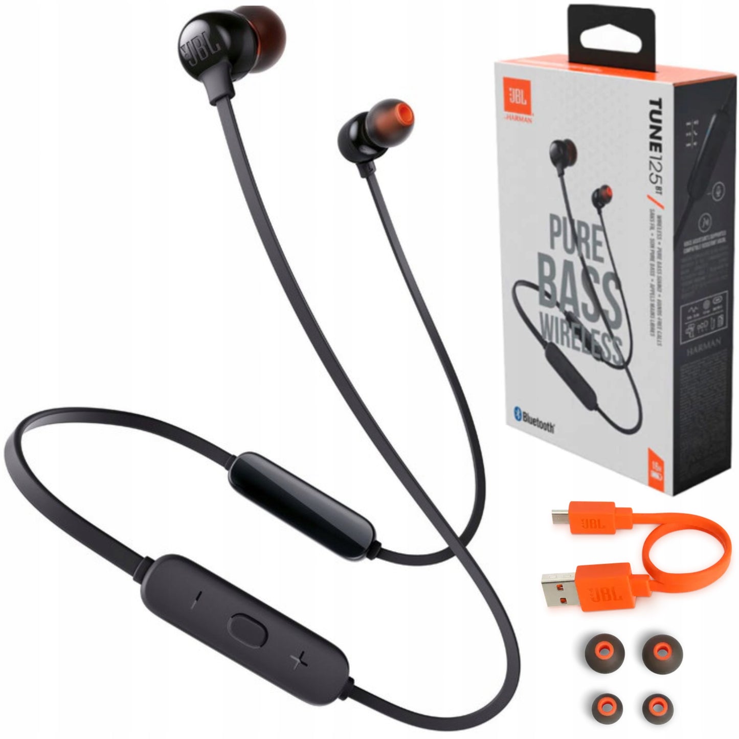 JBL TUNE 125BT Draadloze In-ear Oordopjes